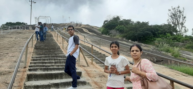 Steps at Vindhyagiri
